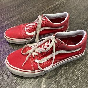 Red Old Skool Vans